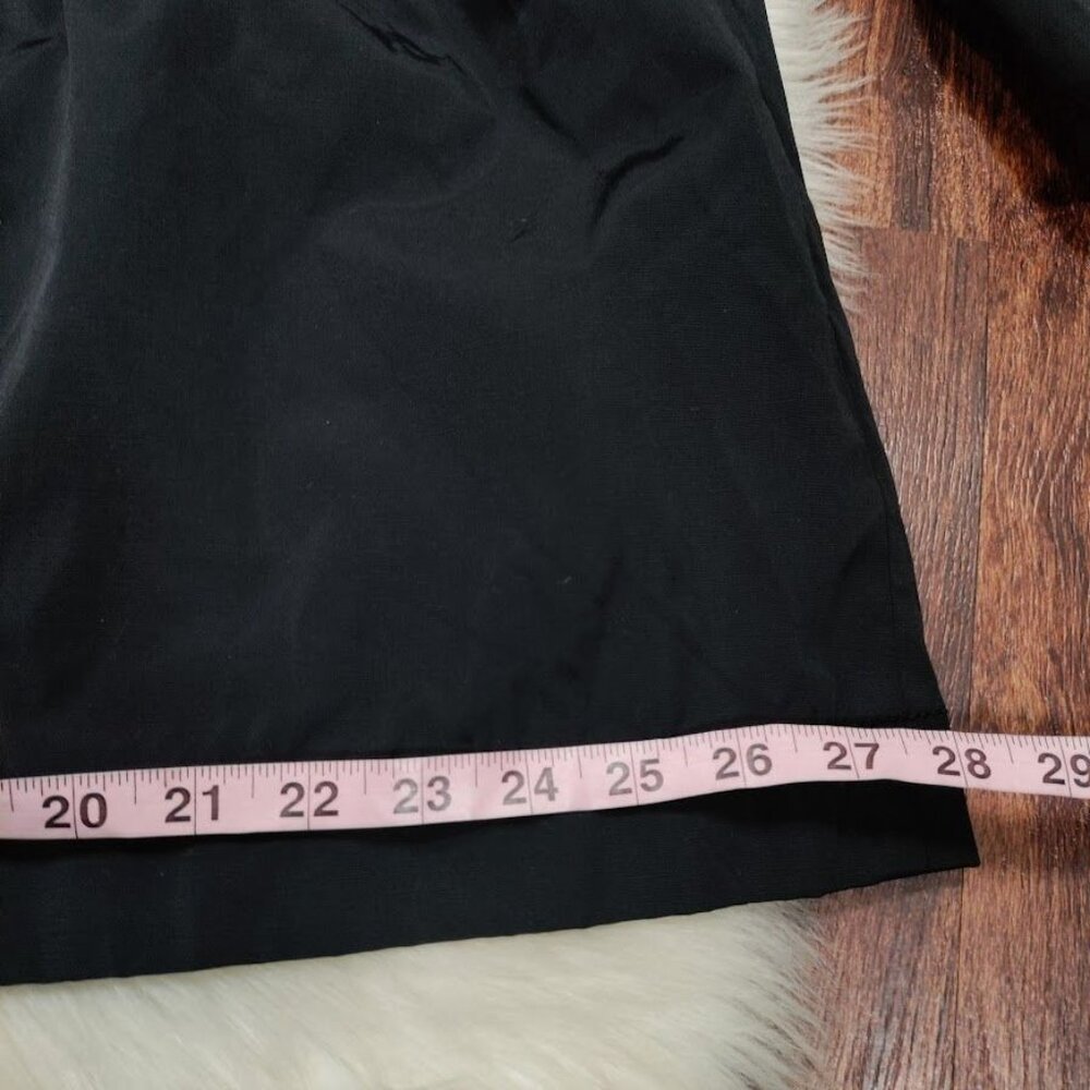Valentino R.E.D Black Raincoat/Shacket Peplum Whimsy Goth Babydoll 40 S/M - Picture 12 of 15